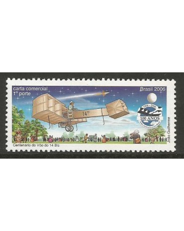 C2661 100 ANOS DO 14 BIS 2006 - 10.809 Mint